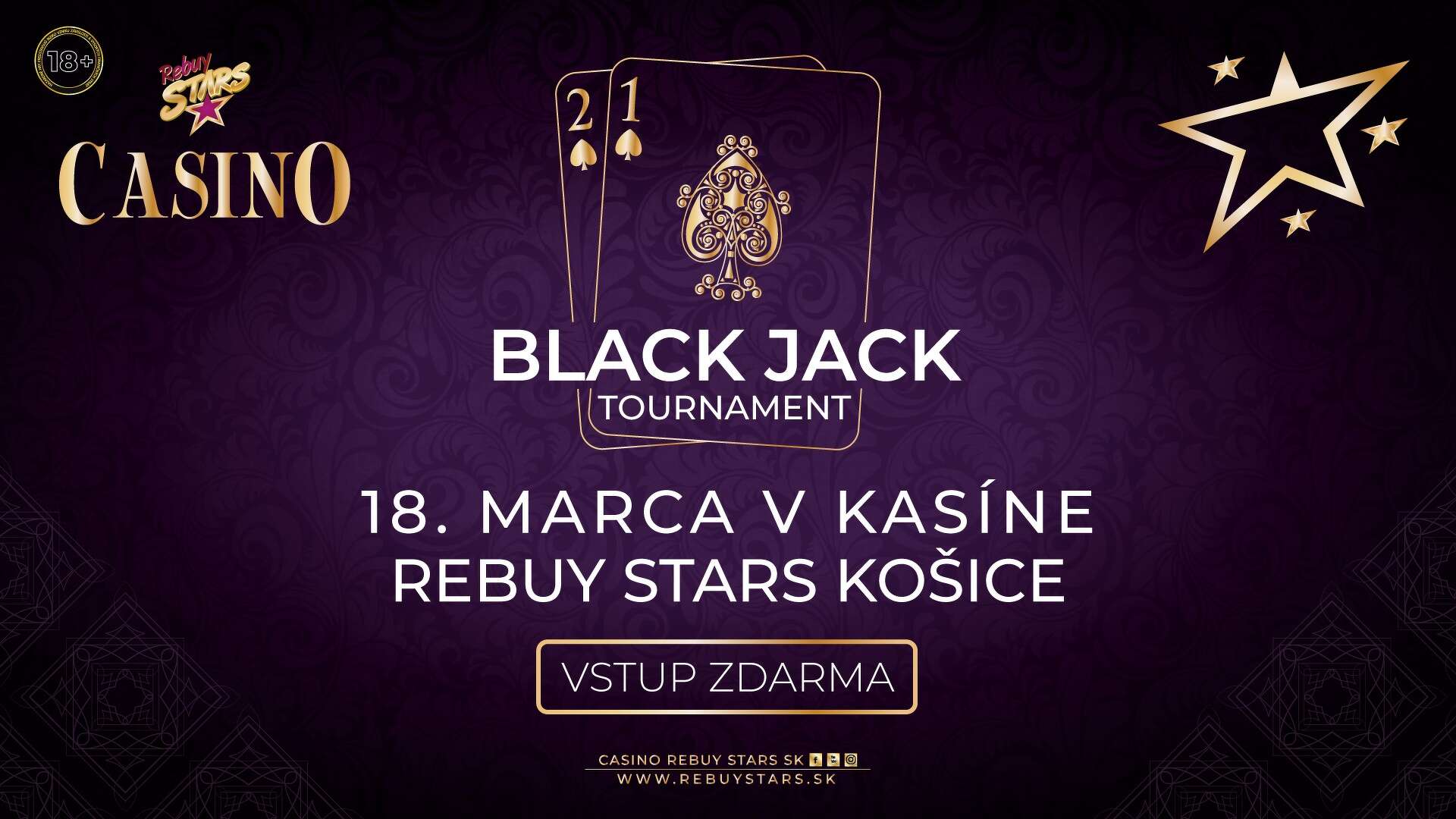 Blackjack tournament – CASINO KOŠICE