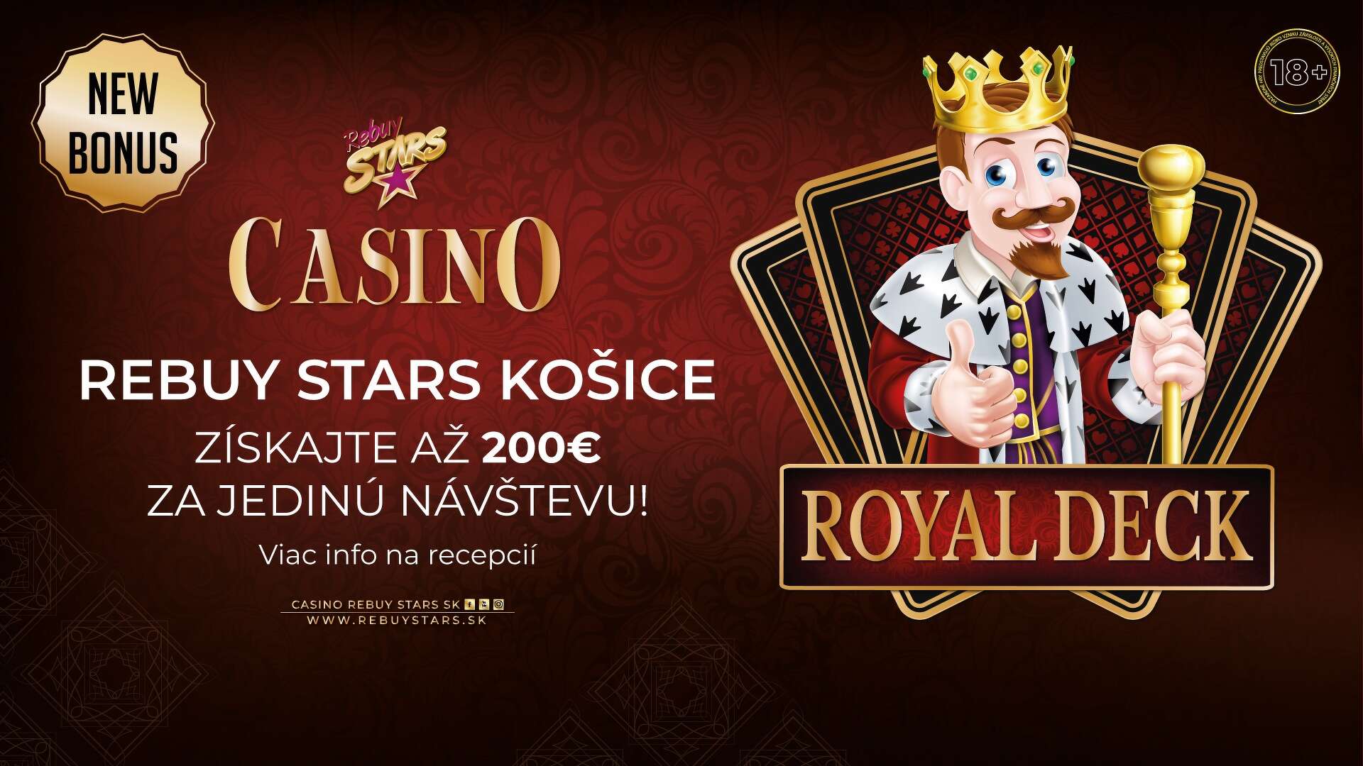 ROYAL DECK – CASINO KOŠICE